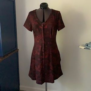 Disney Mulan Button Down Dress Size Small